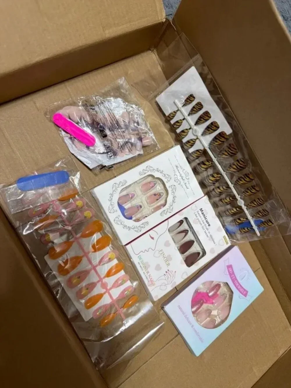 Lot of press on nails 6 sets